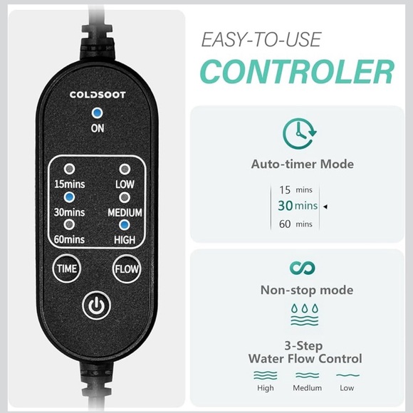 Cold Therapy System Recovery from Surgeries Injuries Universal Pad - Picture 3 of 16